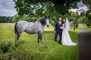 Any and Flavio's wedding at Bloomfield House Hotel in Mullingar